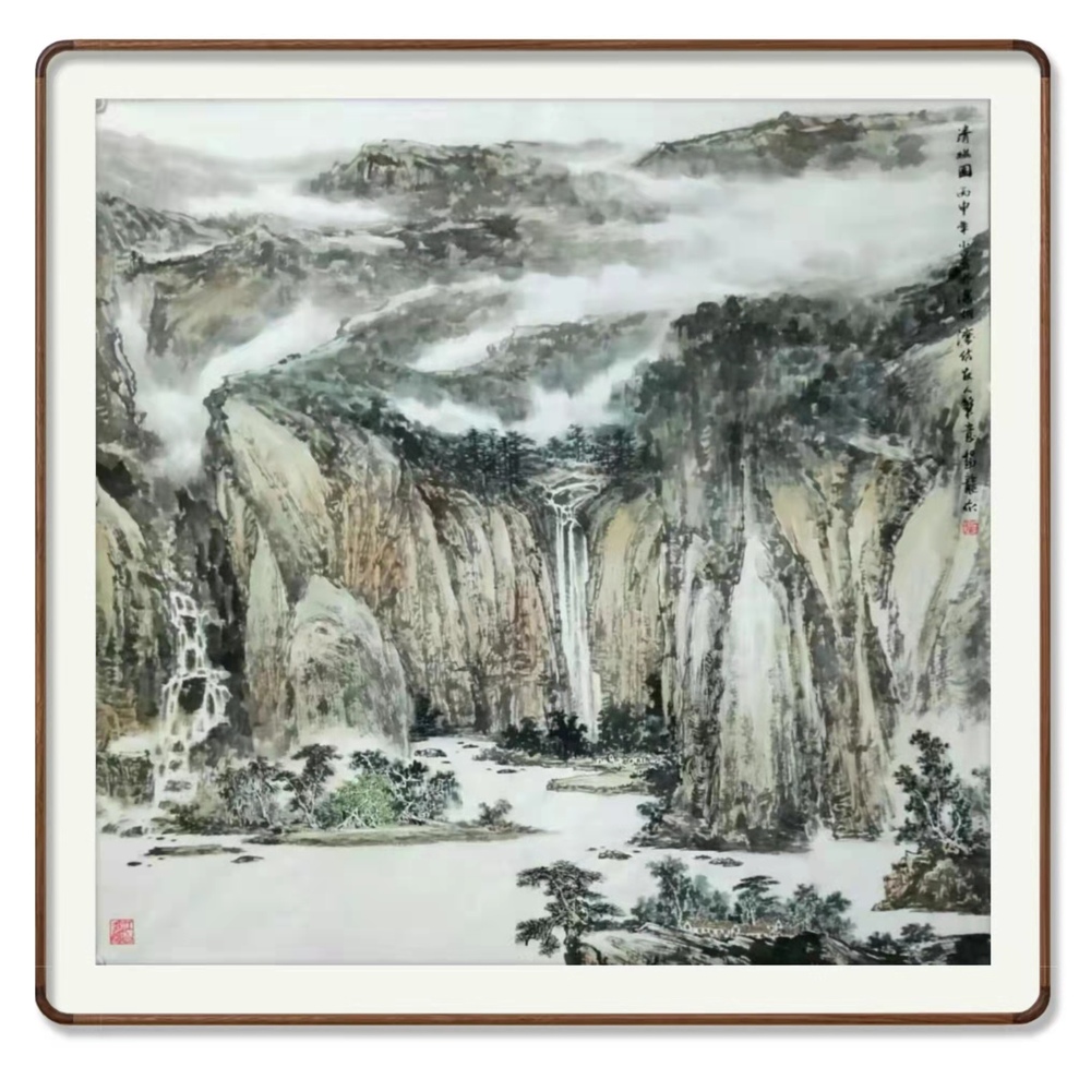 青山图 丙申年小暑